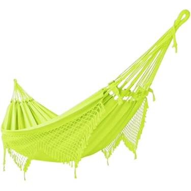 Imagem de REDE DE DESCANSO CASAL GRANDE (Verde limão)