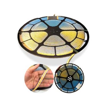 Imagem de 50m Fita Led Cob 288led/m 110v220v Direta Energia Par Perfil (110, Volts)