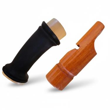 Imagem de Apito Profissional Perdiz + Apito Madeira Aracuã Com Fole