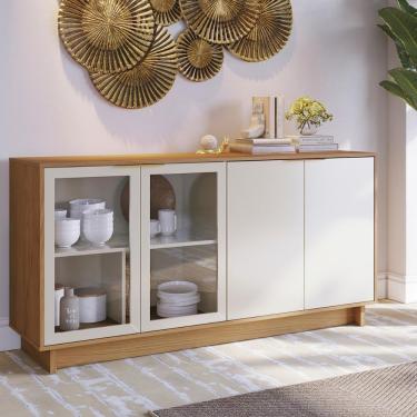 Imagem de Buffet 4 Portas Vitória Freijó Off White