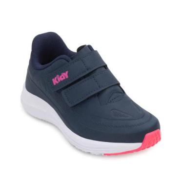 Imagem de Tênis Kidy Super Conforto Infantil KD24-43810, Marinho, Pink, 34