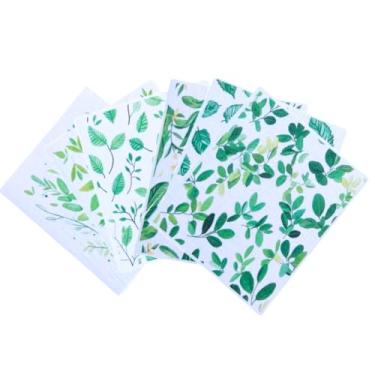 Imagem de QNZLIGHT Pacote com 6 panos de prato de polpa de madeira, altamente absorventes para limpeza de cozinha, reutilizáveis para pratos, bancadas, vidro e aço inoxidável, sem arranhões, sem fiapos