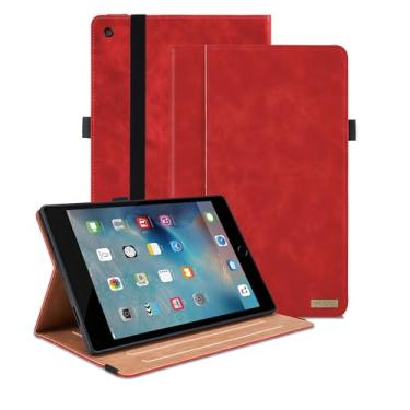 Imagem de Capa para iPad Mini 5, iPad Mini 1/2/3/4/5ª capa inteligente de visualização multiângulo de 7,9 polegadas com bolso, despertar automático de couro PU executivo para iPad Mini tablet de 7,9 polegadas,