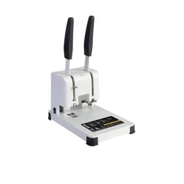 Imagem de HYUIO Máquinas de encadernação elétrica para encadernação de livros tubo de rebitagem a quente de 30 mm Máquina de encadernação de cola elétrica para encadernação de documentos