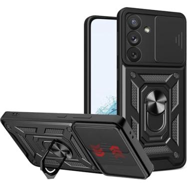 Imagem de Capa Case Galaxy A56 5G (Tela 6.7) Shield Slider Dupla Camada Com Stand e Anel (Preto)