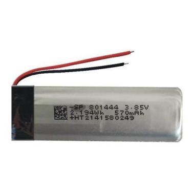 Imagem de Bateria 8mmx14mmx44mm Com 570mah 2 Fios 801444 3,85v - BGB ENERGY BATT