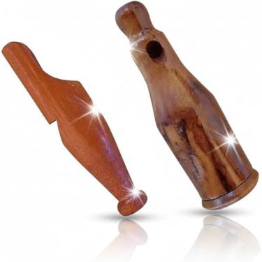 Imagem de Apito Rola modelo 21 + Apito De Madeira Jacutinga