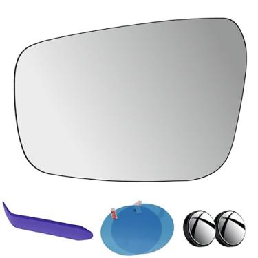 Imagem de EAP Vidro espelhado lateral do motorista compatível com Nissan Frontier 2005-2021, Xterra 2005-2015, Pathfinder 2005-2012, aquecido, 96366EA00A 96366EA16A