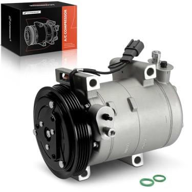 Imagem de A-Premium Compressor De Ar Condicionado Premium Com Embreagem Compatível Subaru Forester 1998-2000 2,5 L, Impreza 1993-2001 1,8 L 2,2 Estilo Cr14, 4 Ranhuras