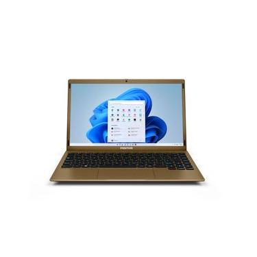 Imagem de Notebook Positivo Motion C4120F Intel® Celeron® N4020 Windows 11 Home 4GB 120GB SSD 14" Dourado - Inclui Microsoft 365*