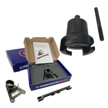 Imagem de Kit Sincronismo Motor E-Torq 1.6 1.8 + Extrator Saca Polia Virabrequim Toro Renegade Argo Cronos