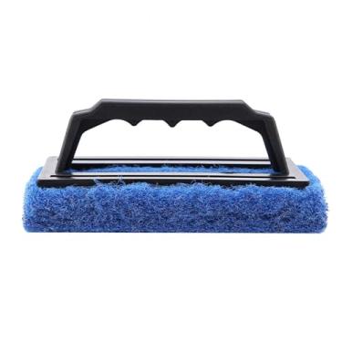 Imagem de Jectse Escova para Tanque de Peixes, Ferramenta de Limpeza de Aquário Com Aderência Confortável para Raspador de Vidro, Material Plástico Leve e Durável