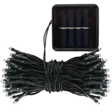 Imagem de Pisca Pisca Solar Natal 200 Leds Natalino Decoraçao Iluminaçao Casa Ja