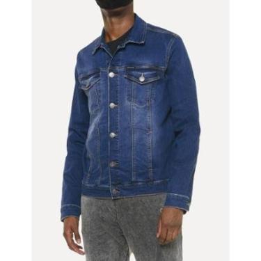 Imagem de Jaqueta Calvin Klein Jeans Trucker Essential Azul Médio-Masculino