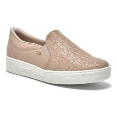 Imagem de Tênis Via Marte Feminino Slip On 020-020 Confortável Casual Básico-Feminino