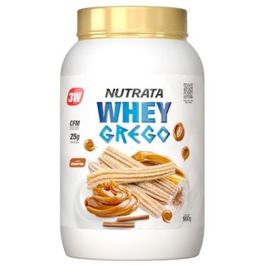 Imagem de Nutrata Whey Grego (900G) - Sabor Churros