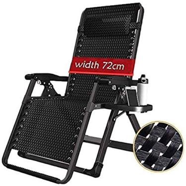 Imagem de YYBOES Espreguiçadeiras, espreguiçadeiras, espreguiçadeiras, cadeiras reclináveis ao ar livre para terraço, cadeira reclinável ajustável dobrável para jardim