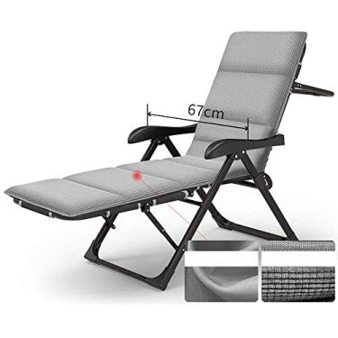 Imagem de YYBOES Cadeira de acampamento, espreguiçadeira, cadeira multifuncional de gravidade zero, cadeira dobrável para almoço, varanda para casa, cadeira de chuveiro ao ar livre, cadeira reclinável para uso