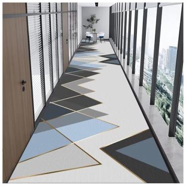 Imagem de SPXMQSS Tapetes de passadeira extralongos para corredor, lavável, antiderrapante, tapete de cozinha para entrada, quarto, sala de estar, corredor, C, 120 x 1000 cm