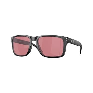 Imagem de Oakley Pacote de óculos de sol OO9417: OO 9417 HOLBROOK XL 941735 Holbrook Xl Preto fosco Prizm e pequena coleira vermelha kit de acessórios