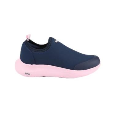 Imagem de Tênis Infantil Bibi Action Azul Marinho com Rosa 27