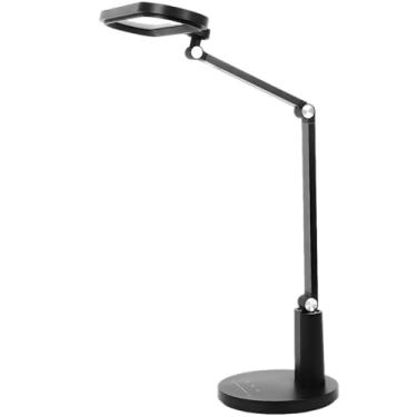 Imagem de Luz de videoconferência, luz de mesa de LED ajustável em altura para escritório em casa, luz de transmissão para mesa, lâmpada de preenchimento para chamadas de vídeo, escritório, computador, casa, 5