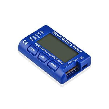 Imagem de Detector de capacidade de bateria digital medidor de bateria inteligente para bateria LiPo Li-ion Life NiMH, testador de bateria com visor LCD retroiluminado 5 em 1