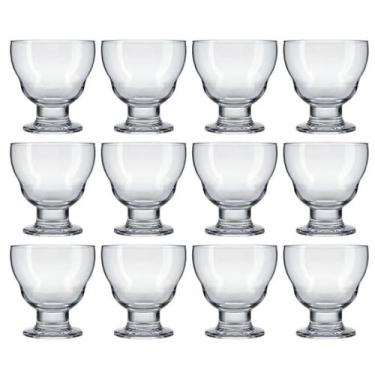 Imagem de Taça para Sorvete e Sobremesa Samba 360ml 12 Unidades - Nadir 7227 - N