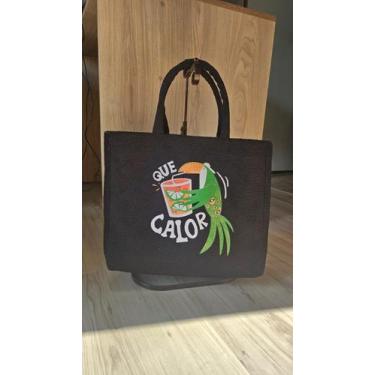 Imagem de Bolsa Verão Sacola de Praia Clube Atoalhada Estampas modernas - NoBran
