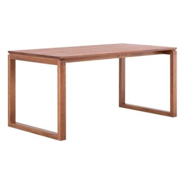 Imagem de Mesa de Jantar 6 Lugares em Madeira Prisma Oppa Design - Garapa