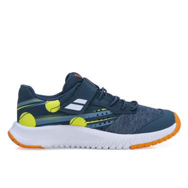 Imagem de Tênis Babolat Pulsion Kid All Court Infantil Azul e Amarelo-Unissex
