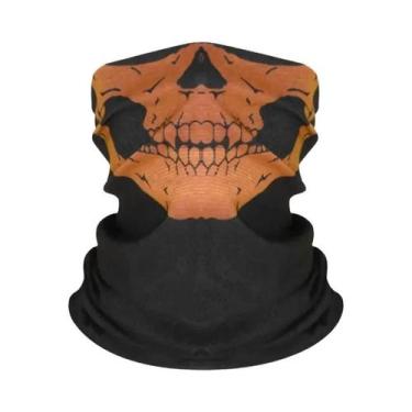 Imagem de Máscara Balaclava Masculina Com Estampa De Caveira, Respirável E À Pro