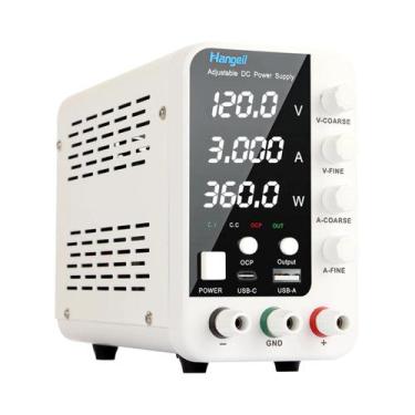 Imagem de Fonte De Alimentação DC Ajustável Para Laboratório 30V 60V 120V Regula