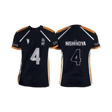 Imagem de Camiseta Unissex De Manga Curta Com Estampa De Anime Haikyuu Hinata Pa
