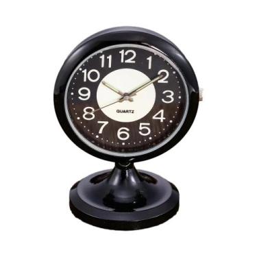 Imagem de Relógio De Mesa Quartz North Star Com Alarme Eletrônico E Luz Noturna,