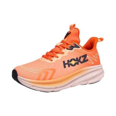 Imagem de Tênis Masculino Respirável Em Malha Para Corrida, Sola Grossa, Alta Qu