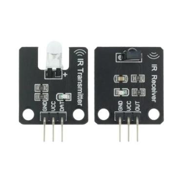 Imagem de Módulo Transmissor E Receptor Infravermelho IR De 38kHz Para Arduino -