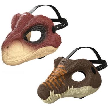 Imagem de Máscara Jurassic WORLD Rebirth Dino Básica com Mandíbula Articulada