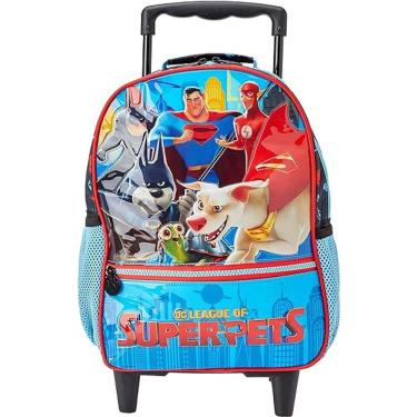 Imagem de Mochila - com Rodas 14 DC Super Pets R 10751 Artigo Escolar XERYUS IMPORTACAO E