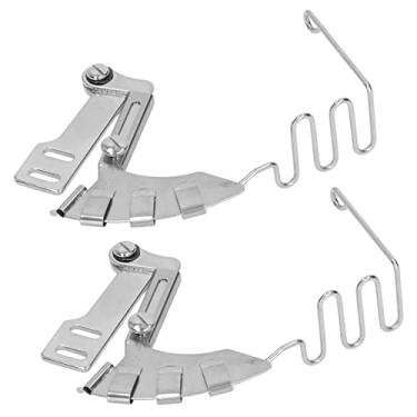 Imagem de Acouto Máquina de Costura de Ponto Fixo de 2 Peças - Dobra Dupla 4 Em 1 de 30 Mm Feita de Aço Inoxidável Espelhado - Fácil de Instalar, Melhora a Eficiência do Trabalho Máquinas de Costura Planas Industriais