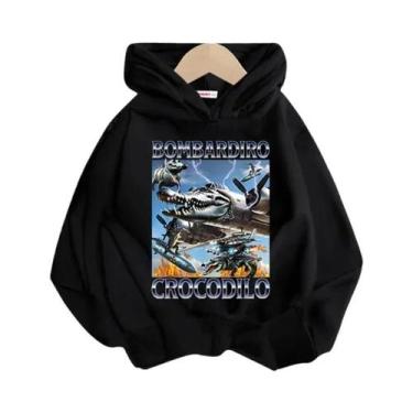 Imagem de Moletom Infantil Com Estampa De Desenho Animado, Manga Longa, Casual, 