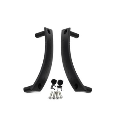 Imagem de LHD RHD interior do carro esquerda direita puxador da porta capa protetora substituição do painel Compatível com VW Beetle 2000 2001 2002 2003 2004 2005 2006 2007 2008 2009 2010(Black)