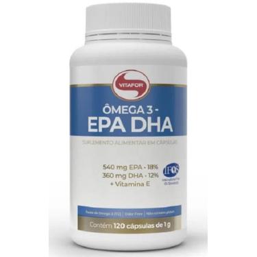 Imagem de Omega 3 EPA/DHA (TG) (EPA 540mg e DHA 360mg) com 120 Cápsulas-Vitafor