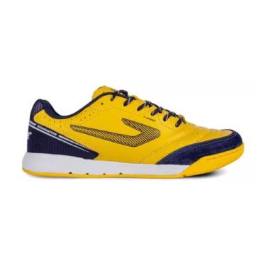 Imagem de Chuteira Masculina Indoor Dominator Pro Iv Topper Amarela, Amarelo, Ma