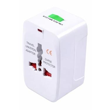 Imagem de Adaptador Tomada Universal Internacional Bivolt – Compatível com UK, EUA, Europa e Ásia – Compacto para Viagem – Seguro e Versátil para Smartphones, Notebooks e Dispositivos – Storeasy
