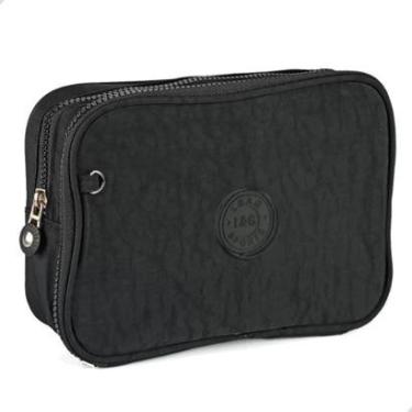 Imagem de Estojo Escolar Box Bolsinha Jumbo Porta Canetas Lapis Coloridos Organizadora Grande-Feminino