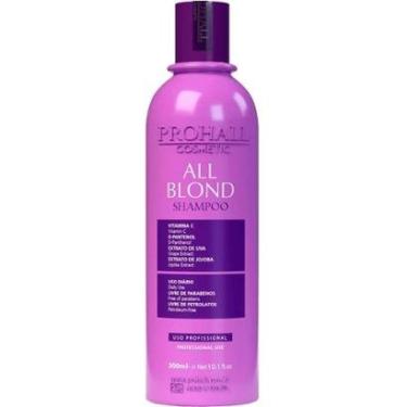 Imagem de Prohall All Blond - Shampoo Matizador Manutenção para Loiros 300ml-Unissex