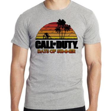 Imagem de Camiseta Call of Duty Summer Blusa criança infantil juvenil adulto cam