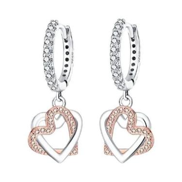 Imagem de Brincos De Argola Minimalistas Em Prata Esterlina 925 Com Fecho De Zir