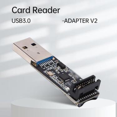 Imagem de Luocute MKS EMMC 32G, Módulo de Armazenamento Integrado, Placa de Expansão de Memória de Alta Velocidade, 32 GB de Grande Capacidade, Acessórios de Impressora 3D (Leitor de cartões com módulo de